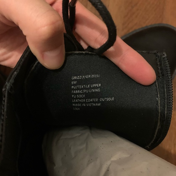 Steve Madden officer combat ankle lace up boots - Picture 6 of 6